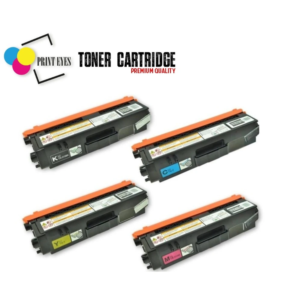 BROTHER TN315/TN348/TN345/TN326/TN369/TN361 TAKIM 4 RENK  MUADİL TONER 